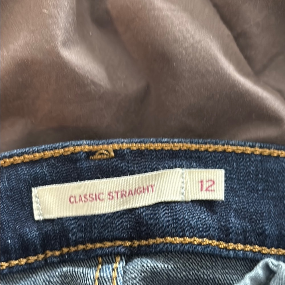 Levi’s Size 12 Classic Straight Women's Jeans